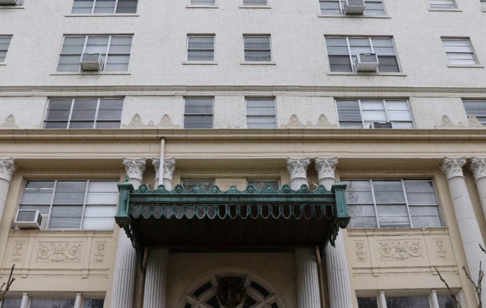 <strong>The Parkview at 1914 Poplar Ave. was built as a hotel/apartment building in 1923.&nbsp;Plans were recently approved to demolish a section at the rear of the building to make room for a parking lot.</strong> (Neil Strebig/The Daily Memphian file)