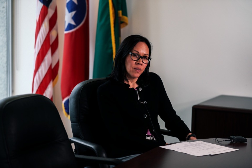 <strong>After a compromise with Shelby County Attorney Marlinee Iverson, above, the County Commission voted to allow the county attorney&rsquo;s office to still have input on the selection of the county&rsquo;s ethics officer.&nbsp;</strong>(Houston Cofield/The Daily Memphian file)