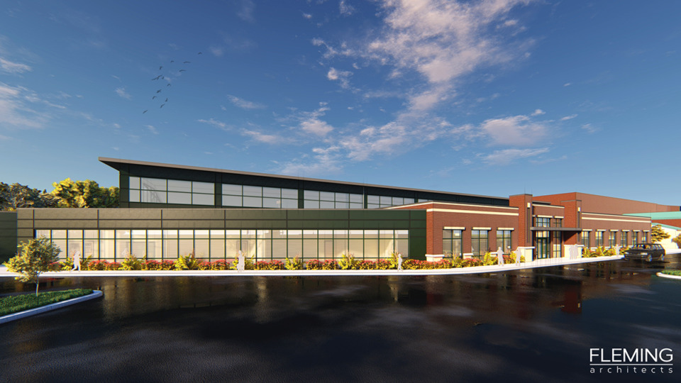 <strong>Briarcrest Christian School has announced plans to build a new $12.8 million athletic facility on its Eads campus. Groundbreaking for the project is scheduled for January.</strong>&nbsp;(Courtesy Briarcrest Christian School)