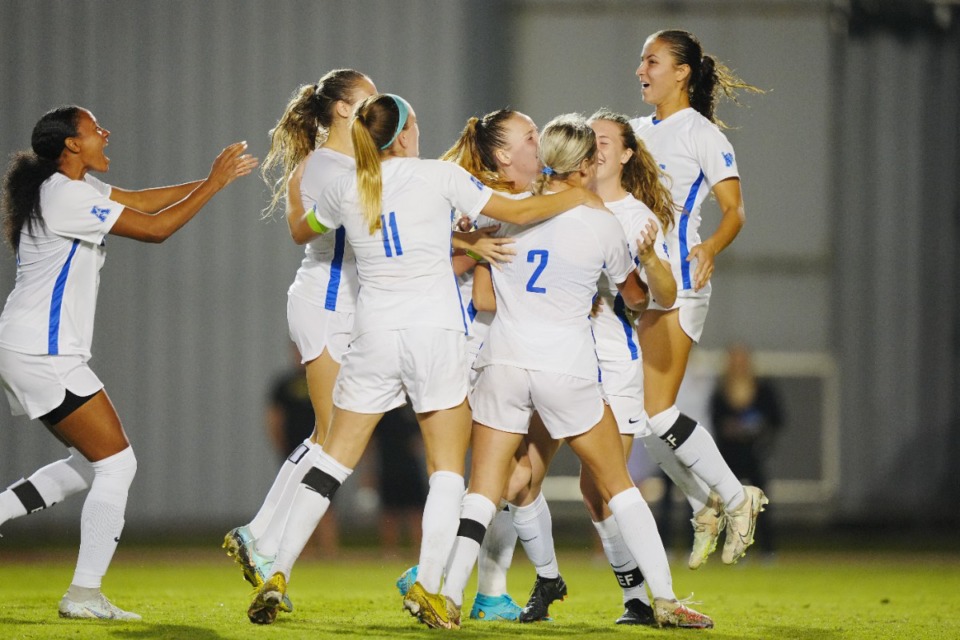 <strong>Memphis and UCF played to a draw for 110 minutes on Thursday, Nov. 3 in Orlando before the Tigers secured their spot in the Sunday, Nov. 6 championship game.</strong> (American Athletic Conference/Conor Kvatek)
