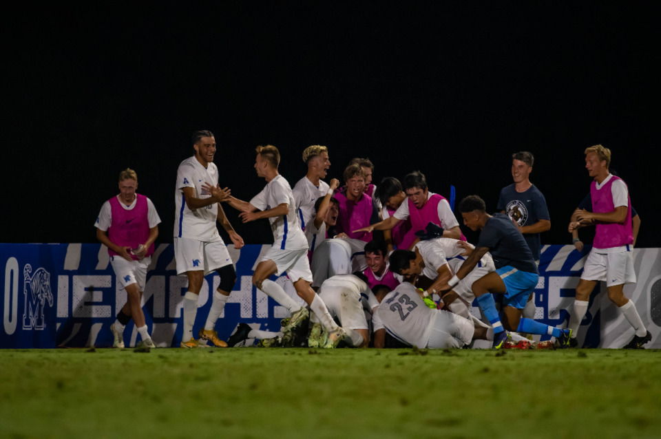 <strong>The University of Memphis men&rsquo;s soccer team received an at-large bid to the NCAA tournament for the first time since 2004. The Tigers will play at Saint Louis on Thursday.</strong> (Courtesy Memphis Athletics)