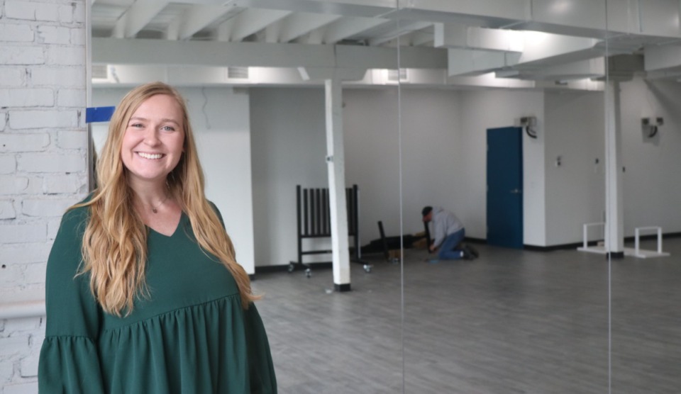 <strong>YogaSix general manager Mary Kate Schuster says the YogaSix studio at 372 S. Main St. in Downtown is still under construction, with plans to open in early 2023.</strong> (Neil Strebig/The Daily Memphian)