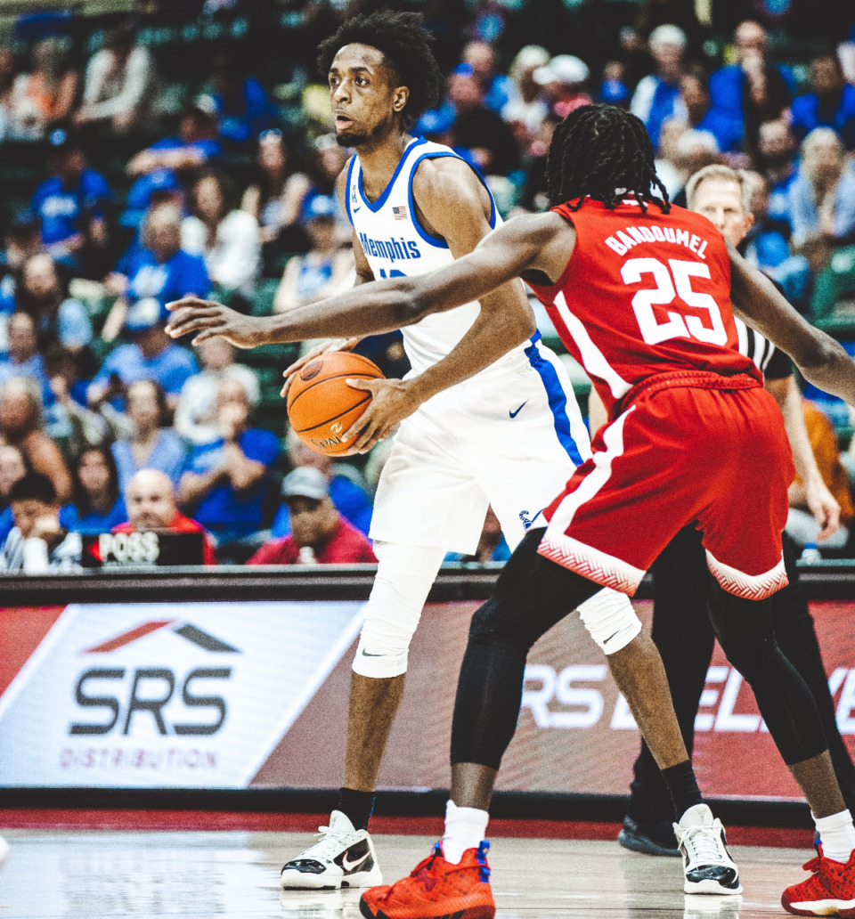 <strong>Memphis forward DeAndre Williams scored 16 points and added 7 rebounds to help Memphis defeat Nebraska Friday in Kissimmee, Florida.</strong> (Courtesy Memphis Athletics)