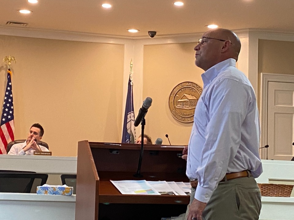 <strong>&ldquo;We used Franklin, Tennessee, as a model for this ordinance,&rdquo; Arlington Town Planner Jeremy&nbsp;Credeur&nbsp;said.</strong> (Michael Waddell/The Daily Memphian file)