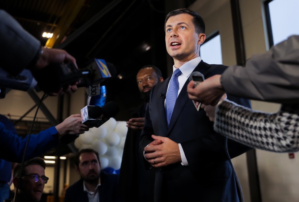 <strong>&ldquo;The consequences (of a rail strike) are just beyond acceptable,&rdquo; said Secretary of Transportation Pete Buttigieg at the grand opening of Memphis International Airport's new de-icing facility today.</strong> (Patrick Lantrip/The Daily Memphian)