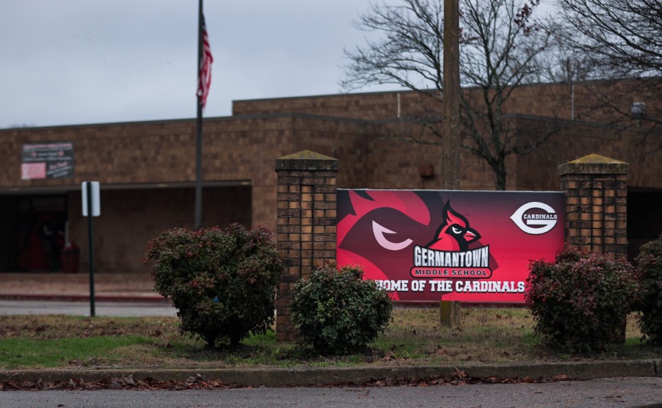 <strong>Germantown aldermen unanimously approved an agreement that could transfer two of city&rsquo;s namesake schools to Germantown Municipal School District including Germantown Middle School.</strong> (Patrick Lantrip/The Daily Memphian)