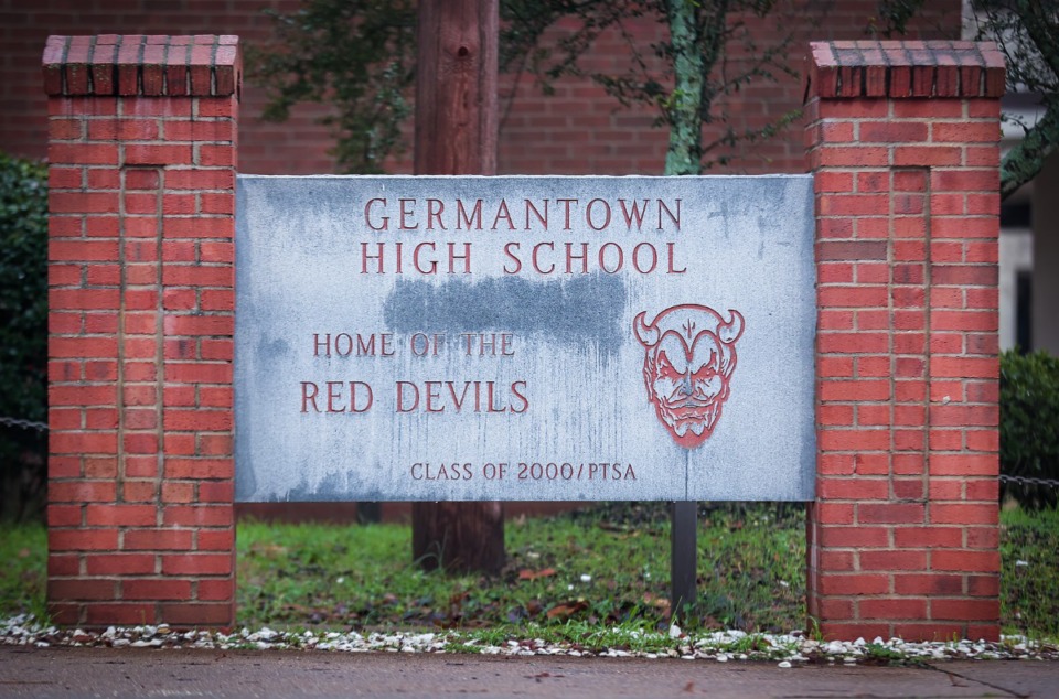 <strong>Memphis-Shelby County Schools will sell Germantown High School with help from the City of Germantown and use the money from the sale toward the cost of the new high school, which is estimated to be&nbsp;more than $100 million.</strong> (Patrick Lantrip/The Daily Memphian)