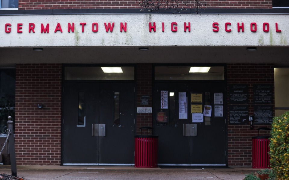 <strong>Germantown High School on Dec. 10, 2022.</strong> (Patrick Lantrip/The Daily Memphian)