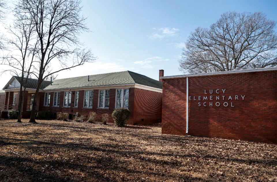 <strong>Lucy Elementary School on Tuesday, Dec. 20, 2022.</strong> (Mark Weber/The Daily Memphian)