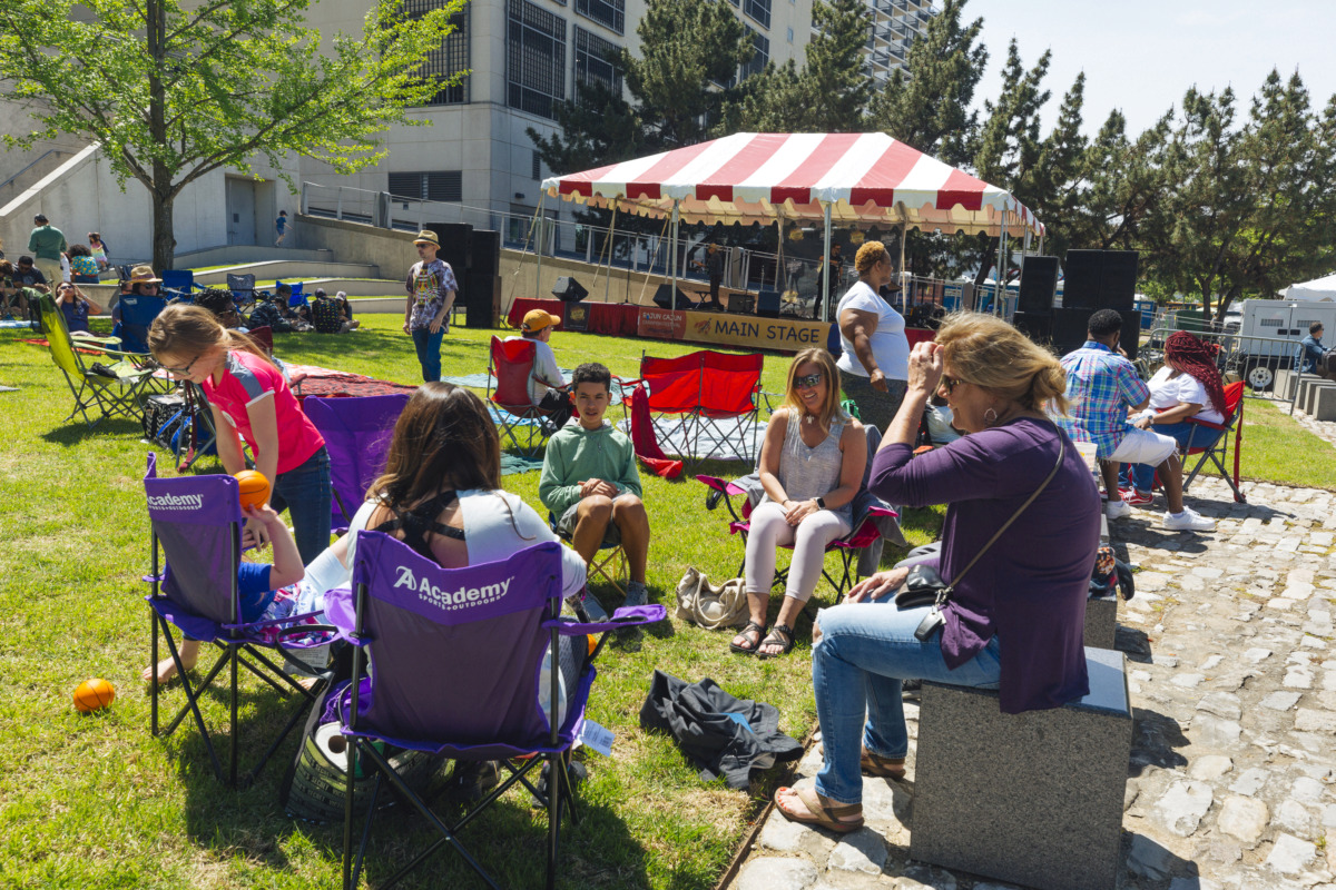 <strong>The 27th annual Rajun Cajun Crawfish Festival was held Sunday in Downtown Memphis. The event is the largest fundraiser for Porter-Leath,, a non-profit for at-risk children and families in the Memphis area.</strong>&nbsp;(Ziggy Mack/Special to the Daily Memphian)