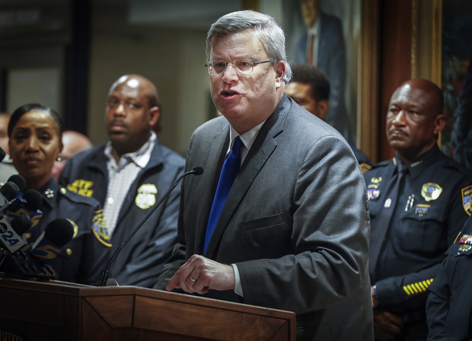 <strong>Memphis Mayor Jim Strickland and other community leaders are outraged following the release of a first-degree murder suspect without bail the day after his arrest.</strong>&nbsp;(Mark Weber/The Daily Memphian)