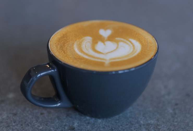 <strong>A latte from Comeback Coffee.</strong> (Patrick Lantrip/Daily Memphian)