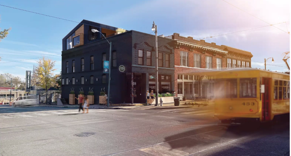 <strong>Klein Fitness in the South Main Historic Arts District was awarded a $58,500 grant for renovation and expansion work at 338 S. Main St.</strong>(Courtesy UrbanArch Associates)