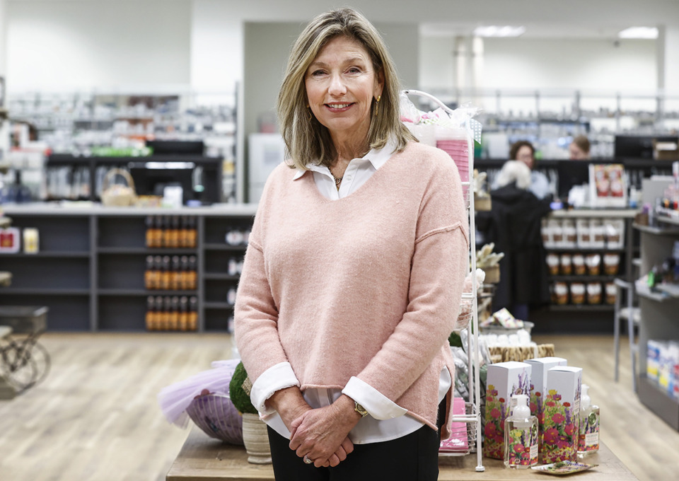 <strong>Germantown Pharmacy co-owner Tammy Folk grew up in Germantown. She and her partner Steve Thornton started the pharmacy to</strong> <strong>provide&nbsp;patient-friendly interactions.</strong> (Mark Weber/The Daily Memphian)