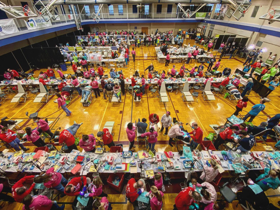 <strong>Volunteers will provide free dental care for children and adults during the two-day Mid-South Mission of Mercy dental clinic at Bellevue Baptist Church.</strong> (Courtesy Mid-South Mission of Mercy)