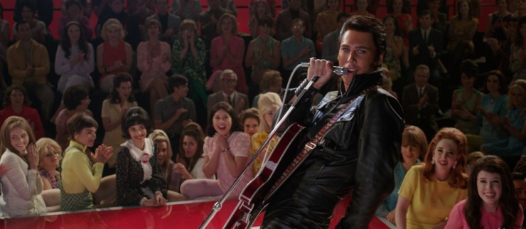 Austin Butler portrayed Elvis Presley in &ldquo;Elvis,&rdquo; out last year. The film garnered eight Oscar nominations.&nbsp;(Courtesy: Warner Bros. Entertainment)