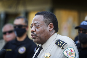 <strong>While space inside The Lake District has been offered, Shelby County Sheriff Floyd Bonner and other officials are not sure it would provide enough visibility in the suburb.</strong> (Mark Weber/The Daily Memphian file)