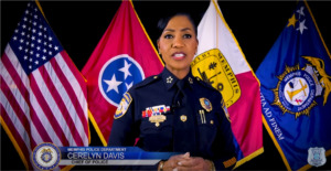 <strong>Memphis Police Department Chief Cerelyn&nbsp;&ldquo;C.J.&rdquo; Davis announced a review of all specialized units Wednesday night in a video.</strong> (Screenshot)