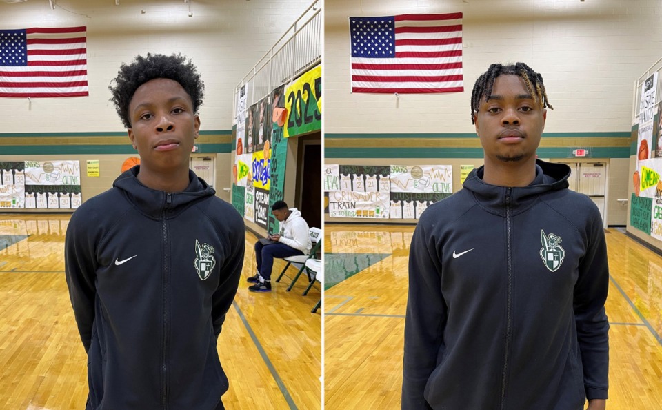 <strong>M.J. Hayes (left) and Cello Jackson have FACS in state-tournament contention once again.</strong> (John Varlas/The Daily Memphian)