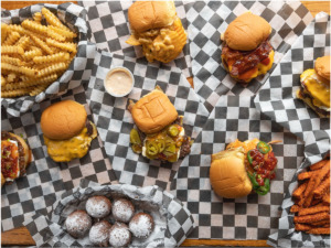 <strong>There are 11 burgers available daily at Jack Brown's Beer &amp; Burger Joint, with a special burger every day of the week.</strong> (Courtesy Jack Brown&rsquo;s Beer &amp; Burger Joint)
