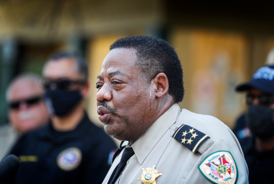 <strong>&ldquo;Having watched the videotape for the first time tonight, I have concerns about two deputies who appeared on the scene following the physical confrontation between police and Tyre Nichols,&rdquo; Shelby County Sheriff Floyd Bonner Jr. wrote in a tweeted statement.</strong> (Mark Weber/The Daily Memphian file)